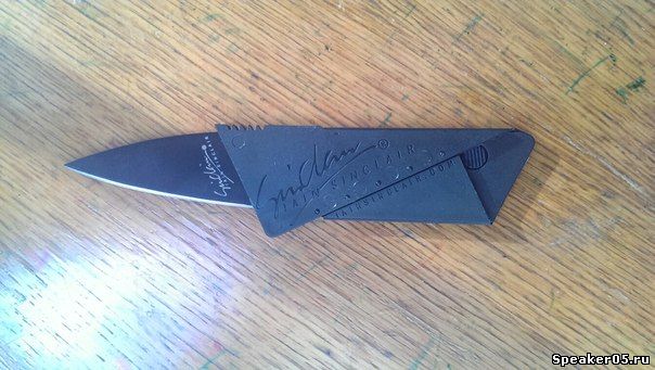 Нож кредитка Cardsharp 2