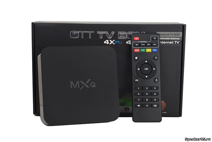 Новая мощная андроид Smart TV приставка MXQ S805